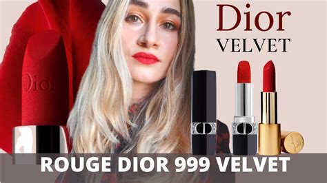 dior 999 satin vs velvet